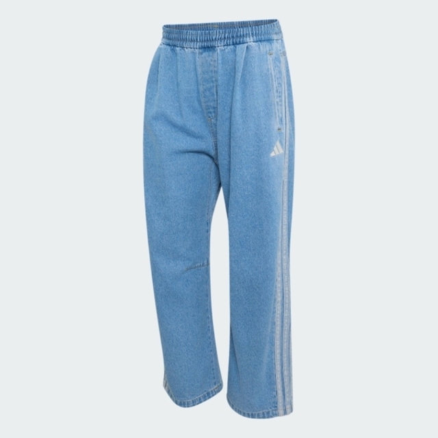 adidas 愛迪達 Adidas 愛迪達 Sta Dnm Ovr Pnt KV5884 男 長褲 丹寧長褲 休閒長褲 藍