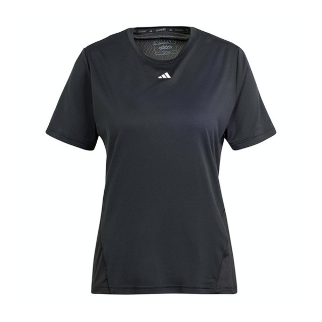adidas 愛迪達 WTR D4T T IQ2654 女 短袖 上衣 運動 訓練 健身 透氣 吸濕排汗 黑