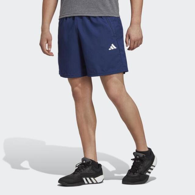 adidas 愛迪達 TR-ES WV SHO IC6977 男 短褲 運動 訓練 健身 慢跑 吸濕 排汗 輕量 亞洲版 藍