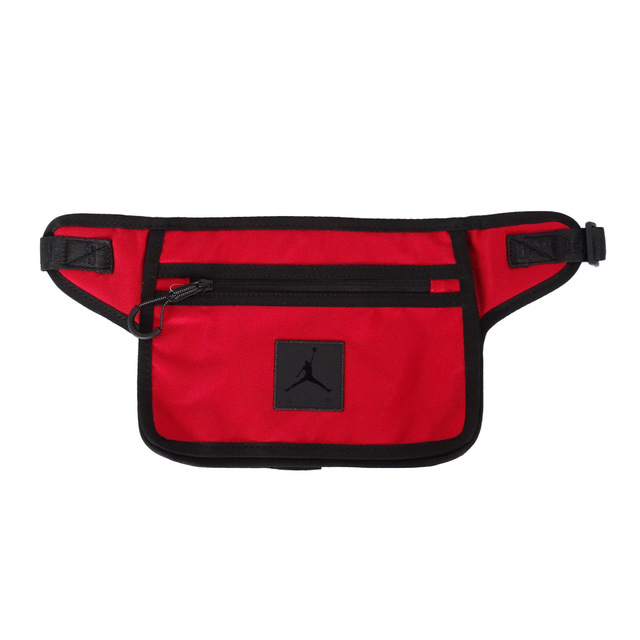 NIKE 耐吉 Waistpack [9A0331-R78] 腰包 肩背 斜背 多夾層 收納 貼身 休閒 潮流 紅