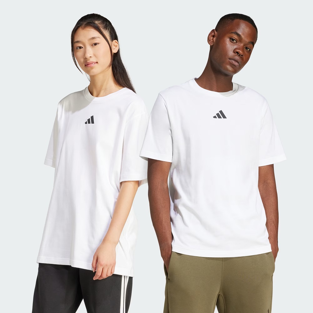 adidas 愛迪達 M L G ENG TEE 短袖上衣 男 白色-JP1527