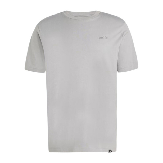 adidas 愛迪達 Adidas M L Slide Tee JJ4004 男 T恤 運動上衣 休閒短袖 拖鞋印花 舒適 灰