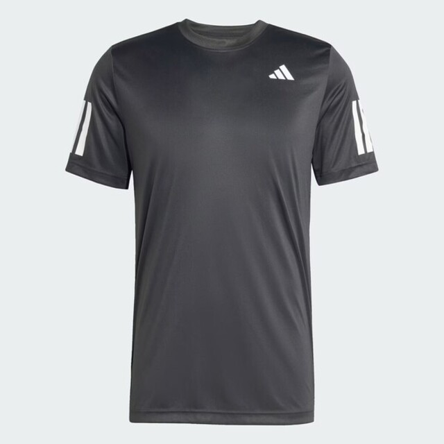 adidas 愛迪達 Adidas Club 3str Tee JG0978 男 T恤 運動上衣 休閒短袖 吸濕排汗 黑 亞版
