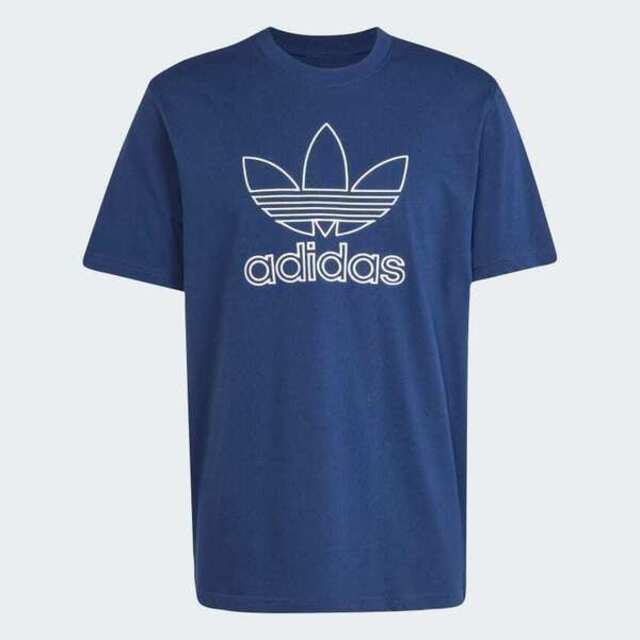 adidas 愛迪達 Adidas Outl Tref Tee JP1089 男 T恤 運動上衣 休閒短袖 藍 亞版