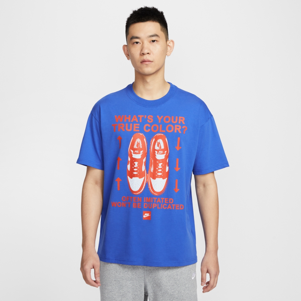NIKE 耐吉 AS U NSW TEE M90 OC PK B LBR 男 短袖上衣 藍色-HJ0757480