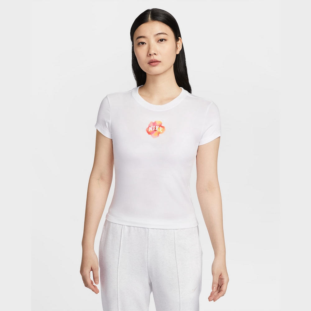 NIKE 耐吉 AS W NSW CHLL KNT MD CRP GCEL 女 短袖上衣 白色-IF0393100