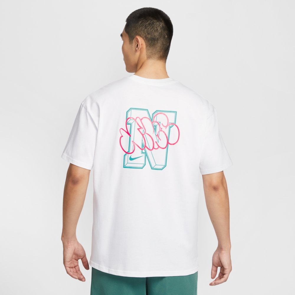 NIKE 耐吉 AS M NK TEE M90 NAOS 1 男 短袖上衣 白色-HJ3407100