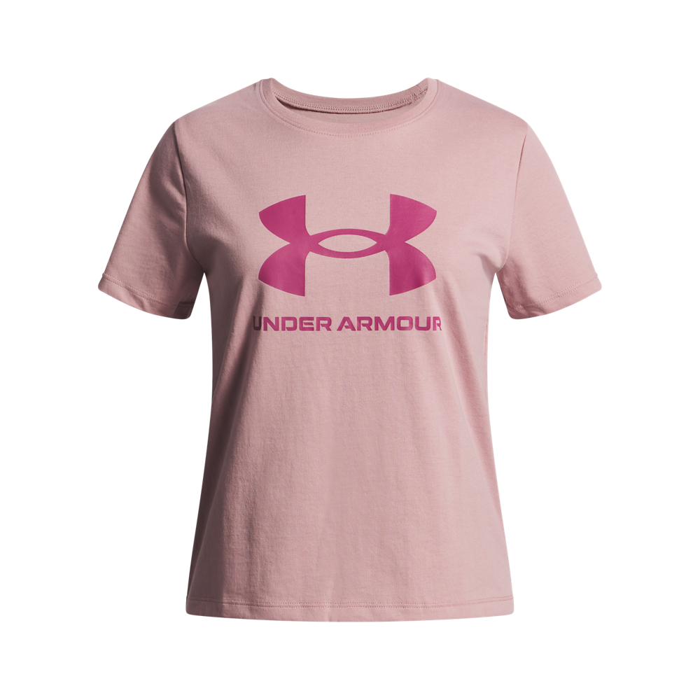 Under Armour 安德瑪 女童 BIG LOGO 短袖T-Shirt