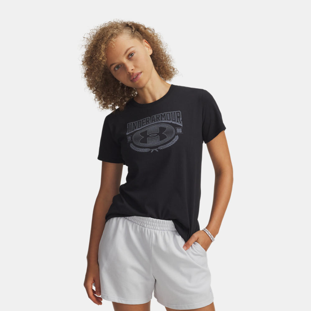 Under Armour 安德瑪 女 VARSITY 短T-Shirt