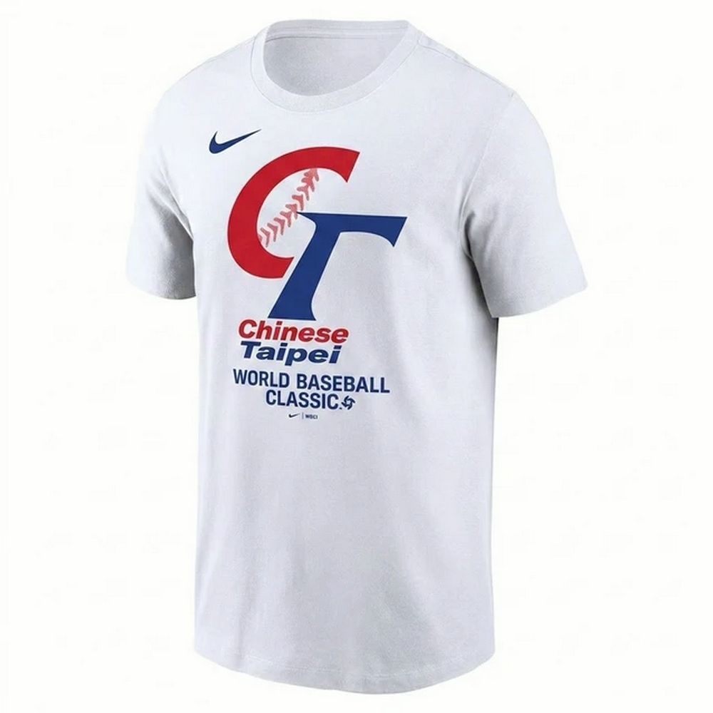 NIKE 耐吉 CHINESE TAIPEI 男 LOGO短T 白 NJFD-10A-WBF-M53