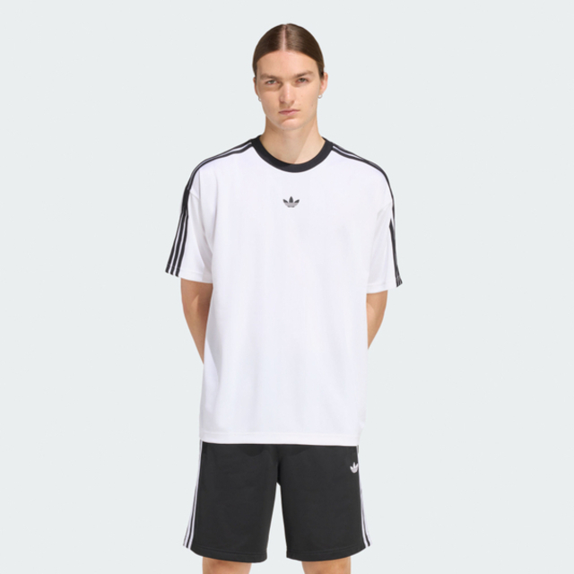 adidas 愛迪達 Adidas 愛迪達 Jacquard Jersey KD5829 男 T恤 運動上衣 休閒短袖 白 亞版