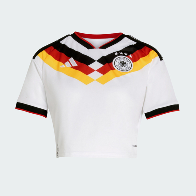 adidas 愛迪達 Adidas 愛迪達 Dfb H Jsy Cro W KE5854 女 白 世界盃 德國 主場復刻版 短版球衣