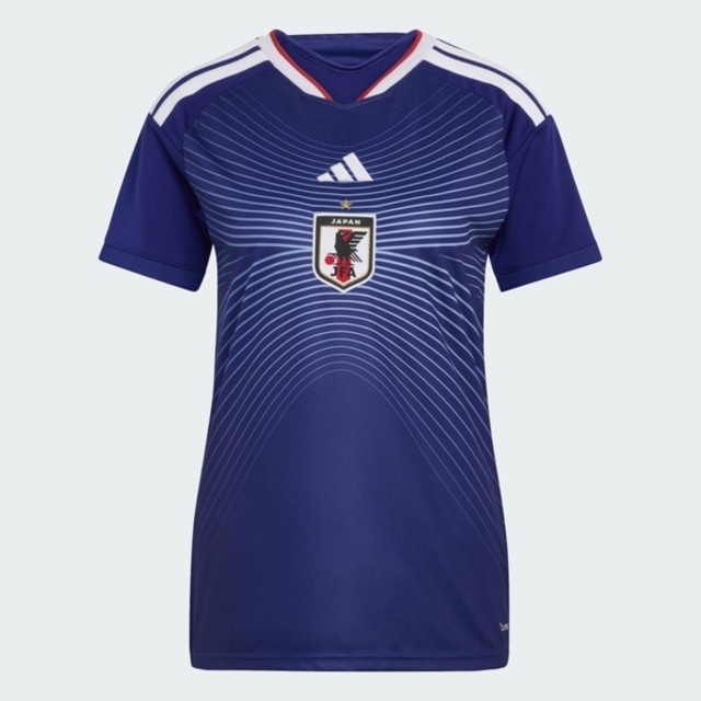 adidas 愛迪達 Adidas 愛迪達 Jfa H Jsy W JZ9684 女 T恤 運動上衣 深藍 世界盃 日本主場 短袖球衣