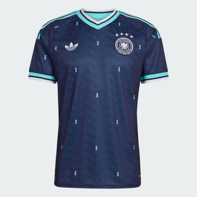 adidas 愛迪達 Adidas 愛迪達 Dfb A Jsy JN2074 男 T恤 深藍 世界盃 德國 客場 短袖球衣