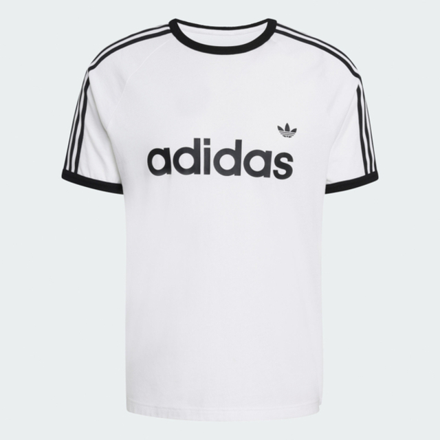 adidas 愛迪達 Adidas 愛迪達 3s Ringer T KF0418 男 T恤 運動上衣 休閒短袖 白 亞版 袖口滾邊 純棉