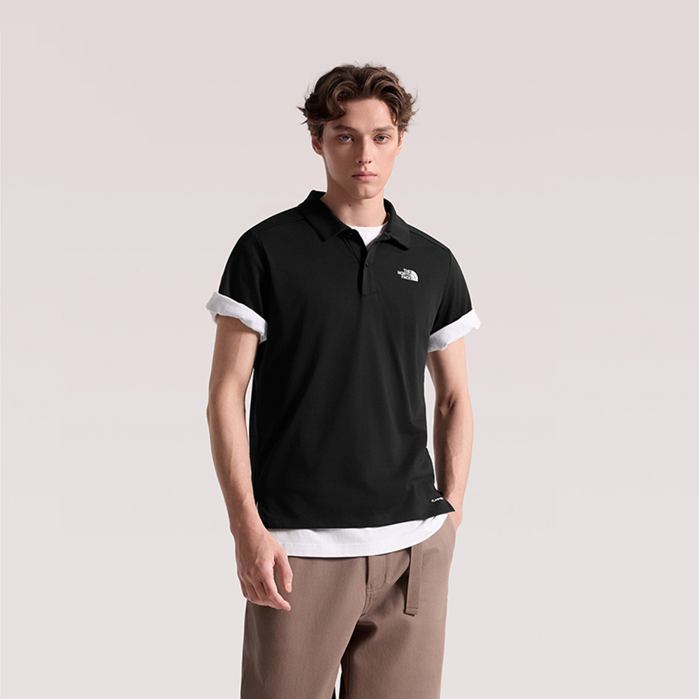 The North Face 北面 男/女 FLASHDRY速乾短袖POLO衫-NF0A8GVSJK3