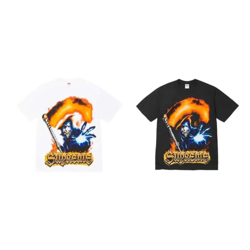 Supreme SS26 Week7 Grim Reaper Tee 兩色 死神 短袖