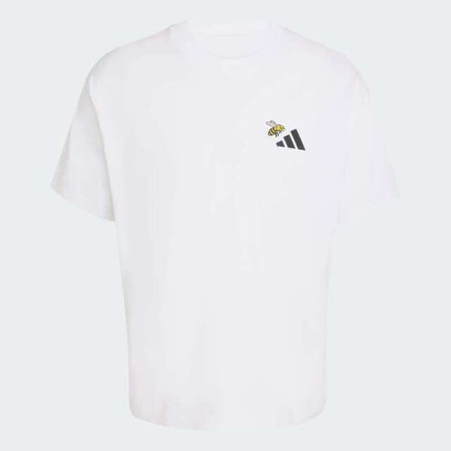 adidas 愛迪達 Adidas 愛迪達 U Nature G T KB9612 男女 T恤 運動上衣 白 亞版 純棉 背面印花