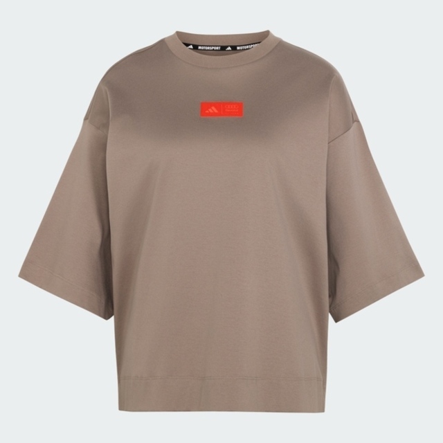 adidas 愛迪達 Adidas 愛迪達 Au Ef Gr Ss T W KE6770 女 T恤 休閒短袖 簡約棕 落棕 七分袖
