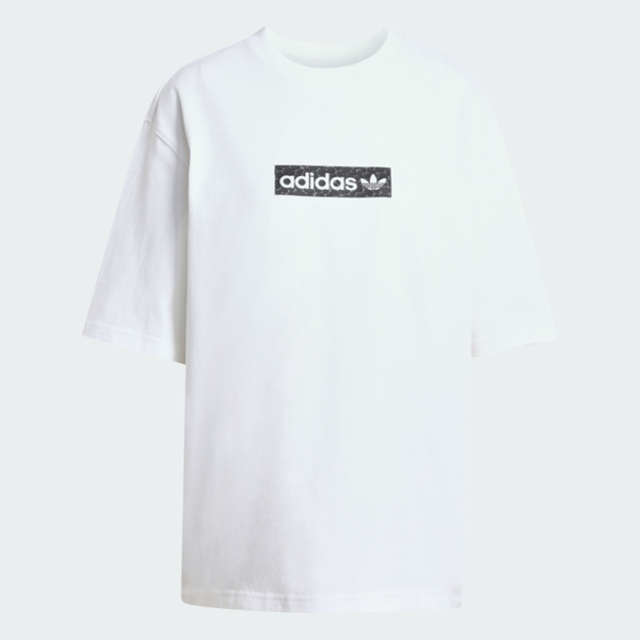 adidas 愛迪達 Adidas 愛迪達 Aop Ss T-shirt KD8812 女 T恤 運動上衣 休閒短袖 白 亞版 純棉