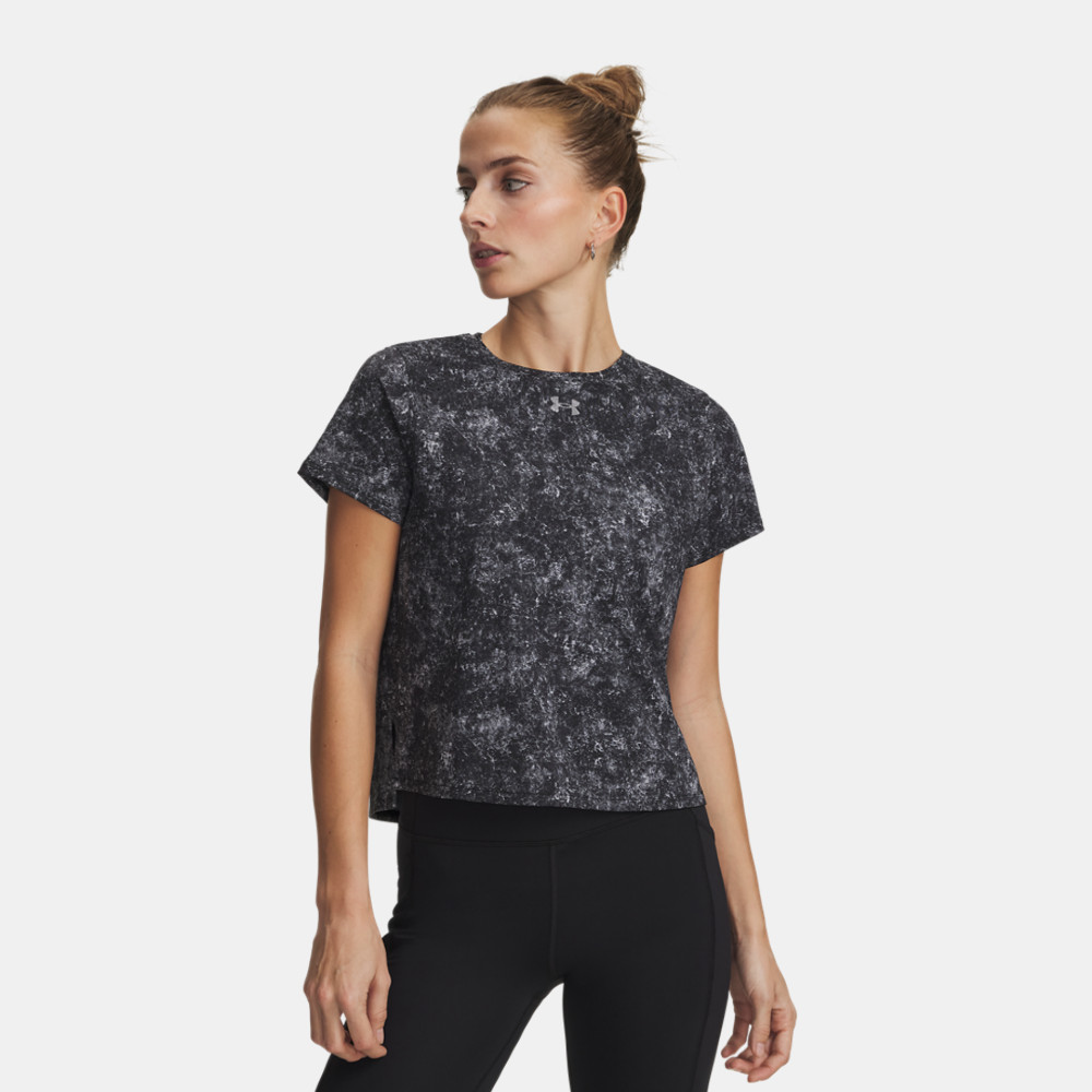 Under Armour 安德瑪 女 Velociti Pro 印花短T-Shirt 女 短袖上衣 6012729-001