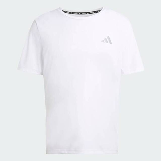 adidas 愛迪達 Adidas 愛迪達 Run Ess Tee M KB5960 男 T恤 運動上衣 休閒短袖 白 亞版