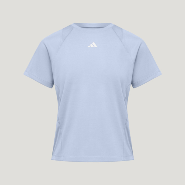 adidas 愛迪達 Coolsense Tee W IA6098 女 T恤 運動上衣 休閒短袖 冰藍 亞版 排汗