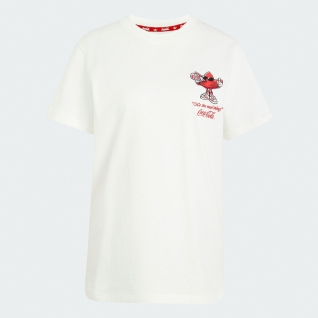 adidas 愛迪達 Adidas 愛迪達 Gfx Trefi Tee KY7572 女 T恤 運動上衣 休閒短袖 白 亞版 球衣