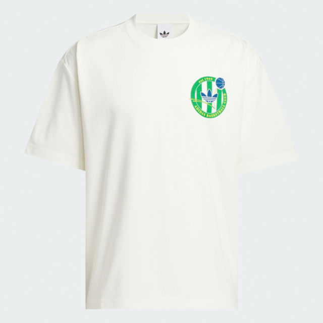 adidas 愛迪達 Adidas 愛迪達 Og Crest Tee KD3615 男女 T恤 運動上衣 休閒短袖 白 亞版 綠印花