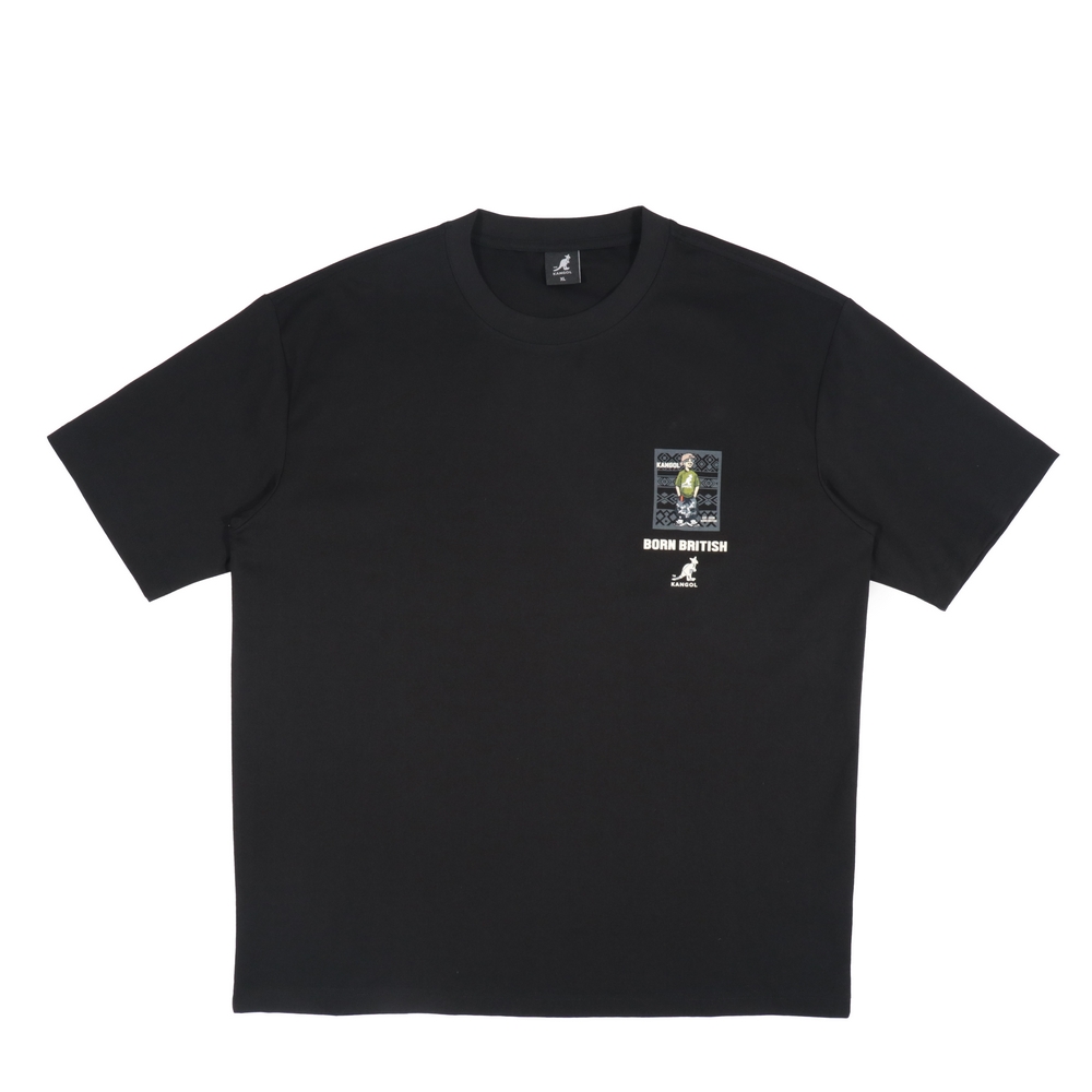 KANGOL 男女 袋鼠趣味圖T 6525102020