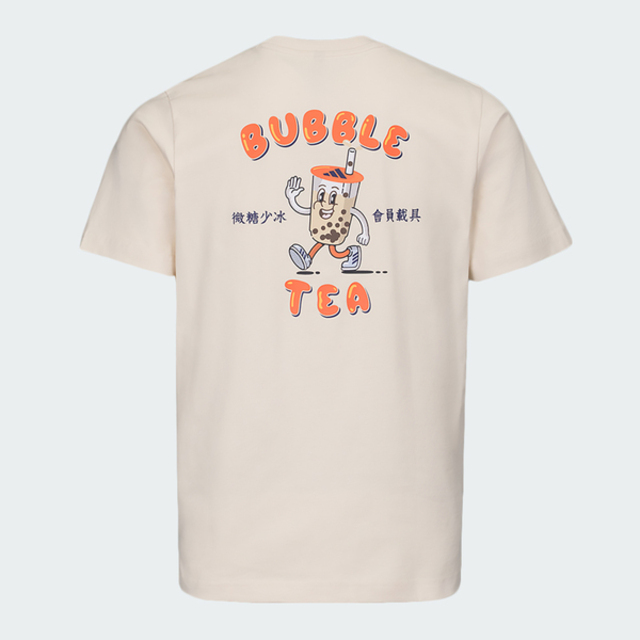 adidas 愛迪達 Adidas 愛迪達 Taipei Tee LE1255 男女 T恤 運動上衣 休閒短袖 米 亞版 台北 奶茶