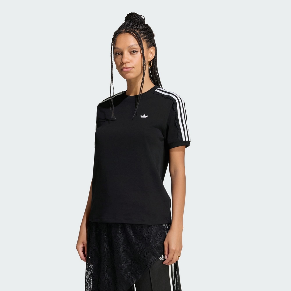 adidas 愛迪達 LACE 3S TEE 女 短袖上衣 LG4263