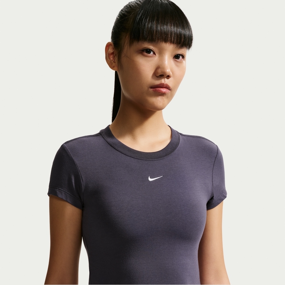 NIKE 耐吉 AS W NSW NK CHLL KNT MD CRP 女 短袖上衣 FV5509014