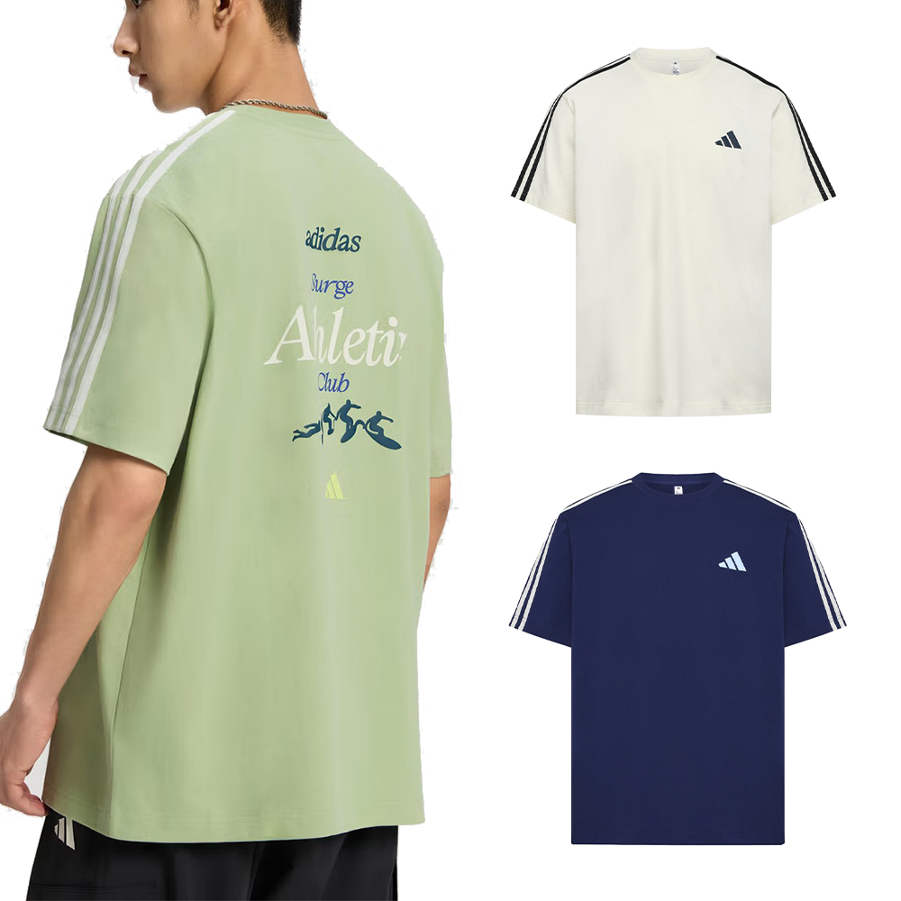 adidas 愛迪達 男 M VERB 圓領T(短)-LE1242/43/44