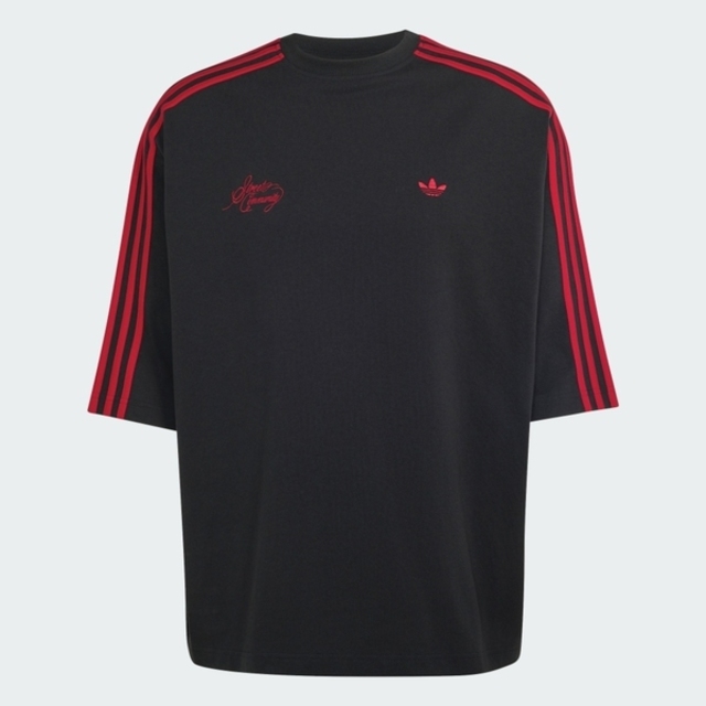 adidas 愛迪達 Adidas 愛迪達 Og Tee LD3867 男 T恤 運動上衣 休閒短袖 純棉 印花 黑