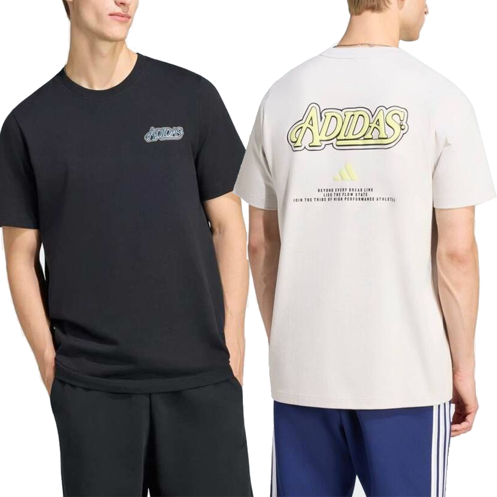 adidas 愛迪達 男 M VERB TEE4 圓領T(短)-LF7395/96