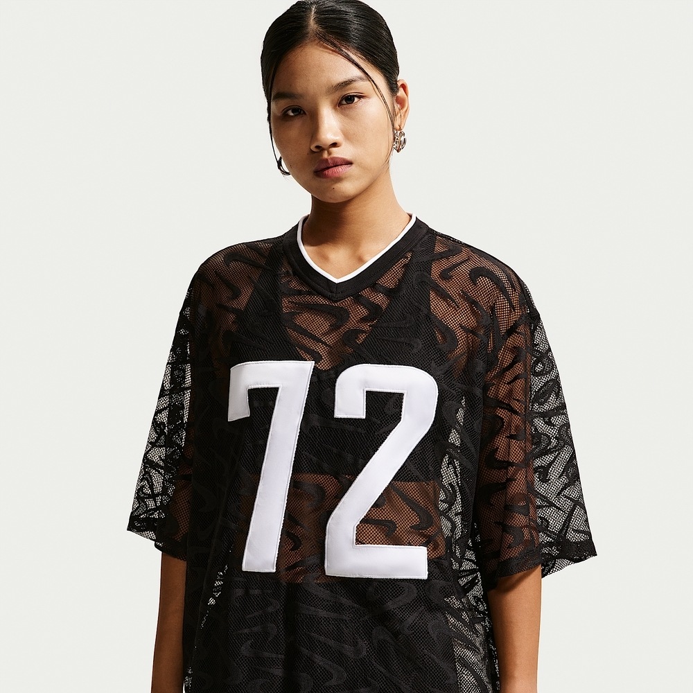 NIKE 耐吉 AS W NK CHILL WVN LACE JERSEY 女 短袖上衣 IM8388010