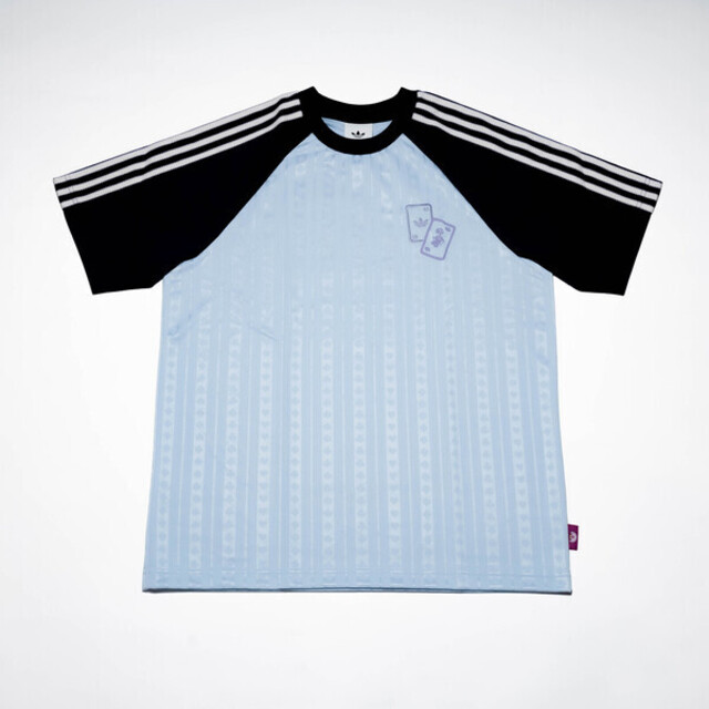 adidas 愛迪達 Adidas 愛迪達 U Tee Ss KY8308 男女 T恤 運動上衣 休閒短袖 迪士尼 柴郡貓 藍