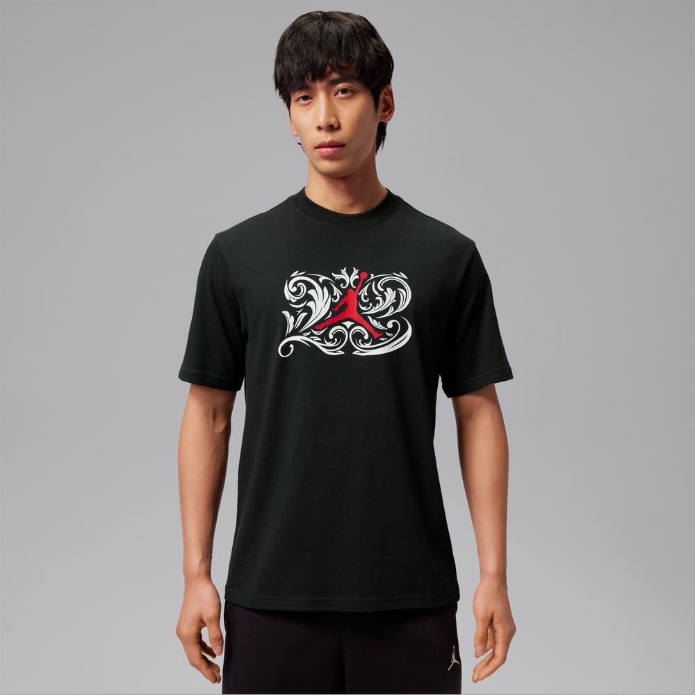 NIKE 耐吉 AS M J DF SPRT LASER GFX SS CR 男 短袖上衣 IV2440010