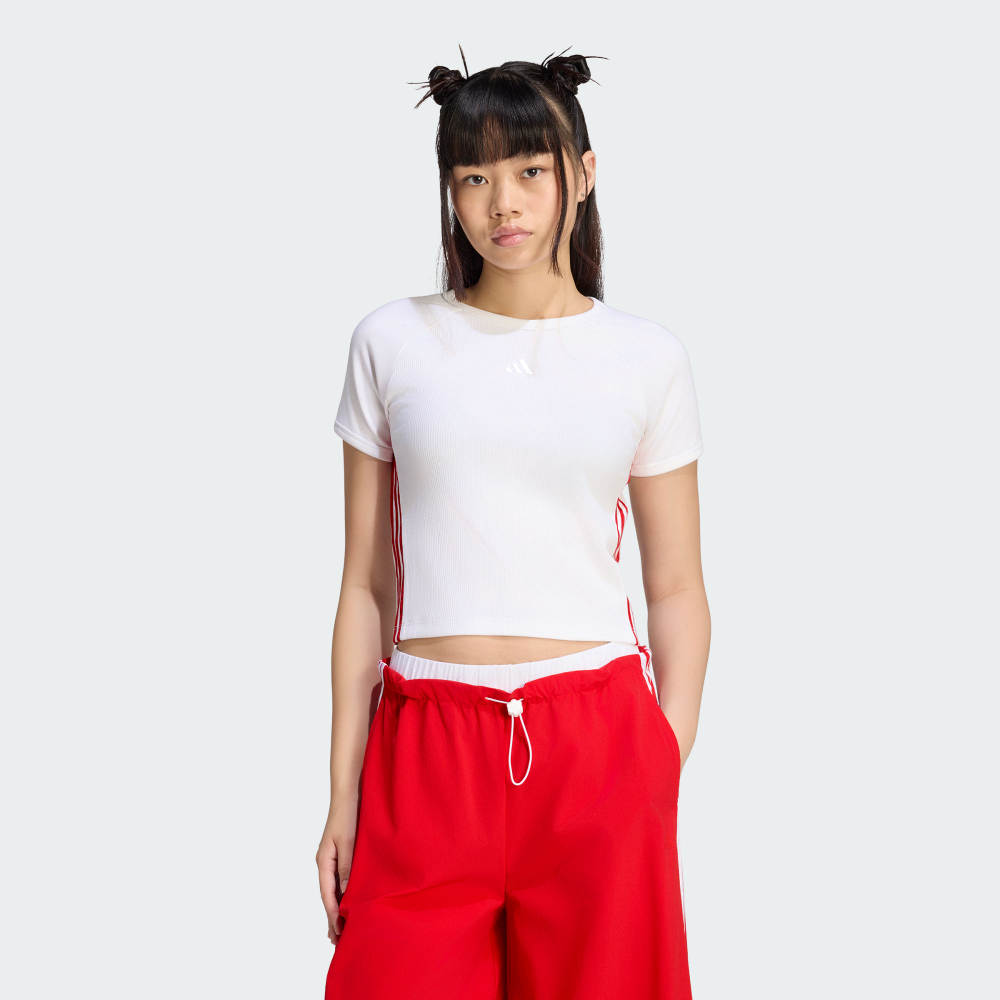 adidas 愛迪達 DCE JAQD TEE 女 短袖上衣 KZ4205