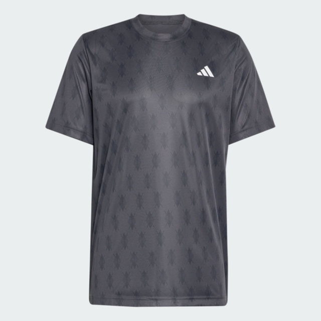 adidas 愛迪達 Adidas 愛迪達 Club Graph Tee KS8307 男 T恤 運動上衣 休閒短袖 吸濕排汗 黑