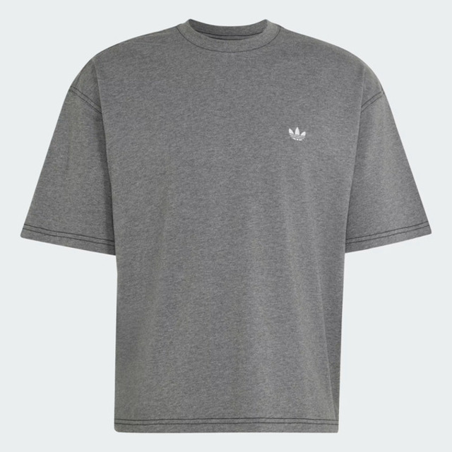 adidas 愛迪達 Adidas 愛迪達 Ess Tee 圖 KU8136 男 T恤 運動上衣 休閒短袖 純棉 灰