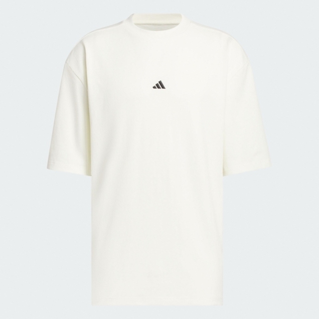adidas 愛迪達 Adidas 愛迪達 Adidas Tee KR2093 男女 T恤 運動上衣 休閒短袖 白 純棉