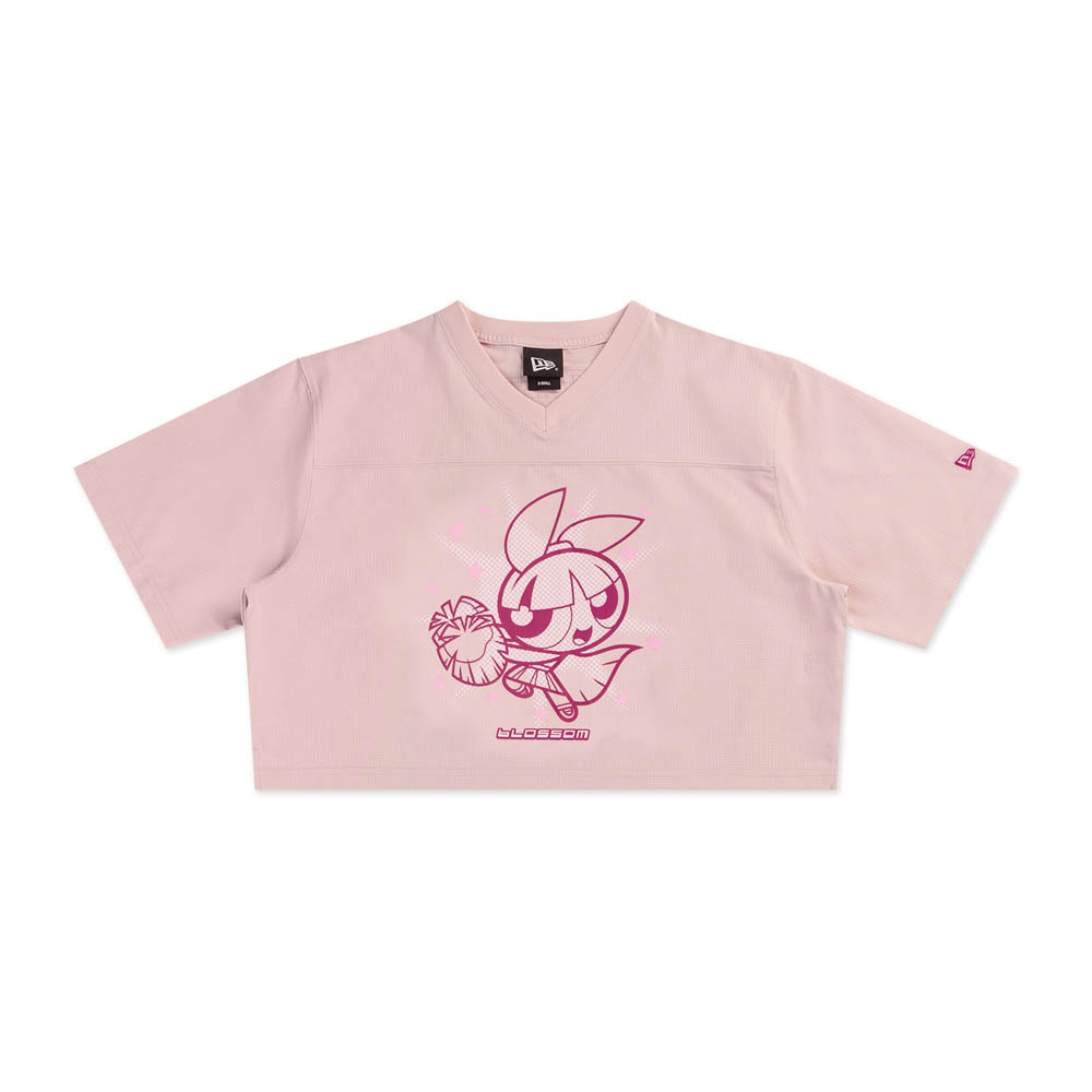 NEW ERA 女 短袖上衣 THE POWERPUFF GIRL 飛天小女警 粉紅 NE14891314