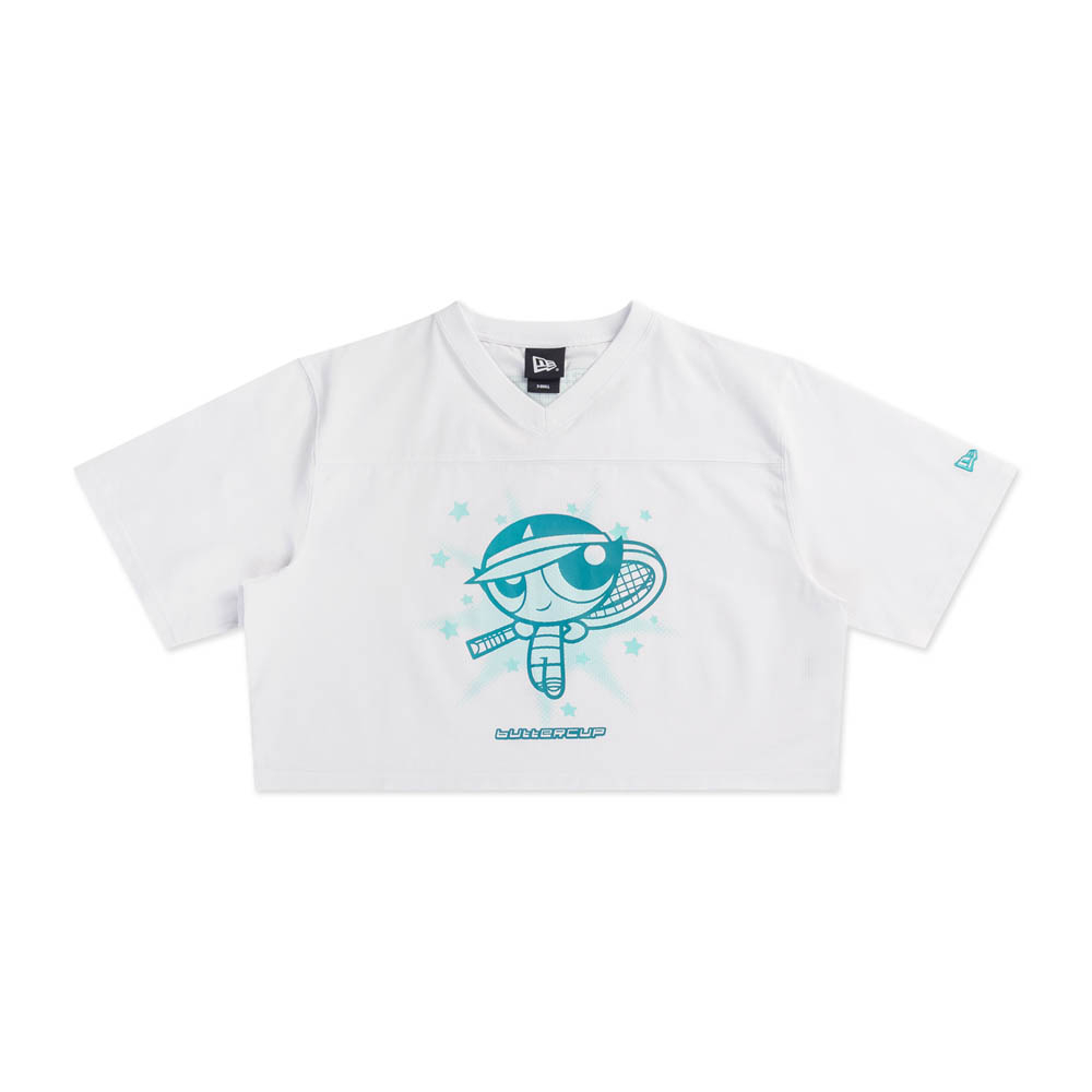NEW ERA 女 短袖上衣 THE POWERPUFF GIRL 飛天小女警 白 NE14891313
