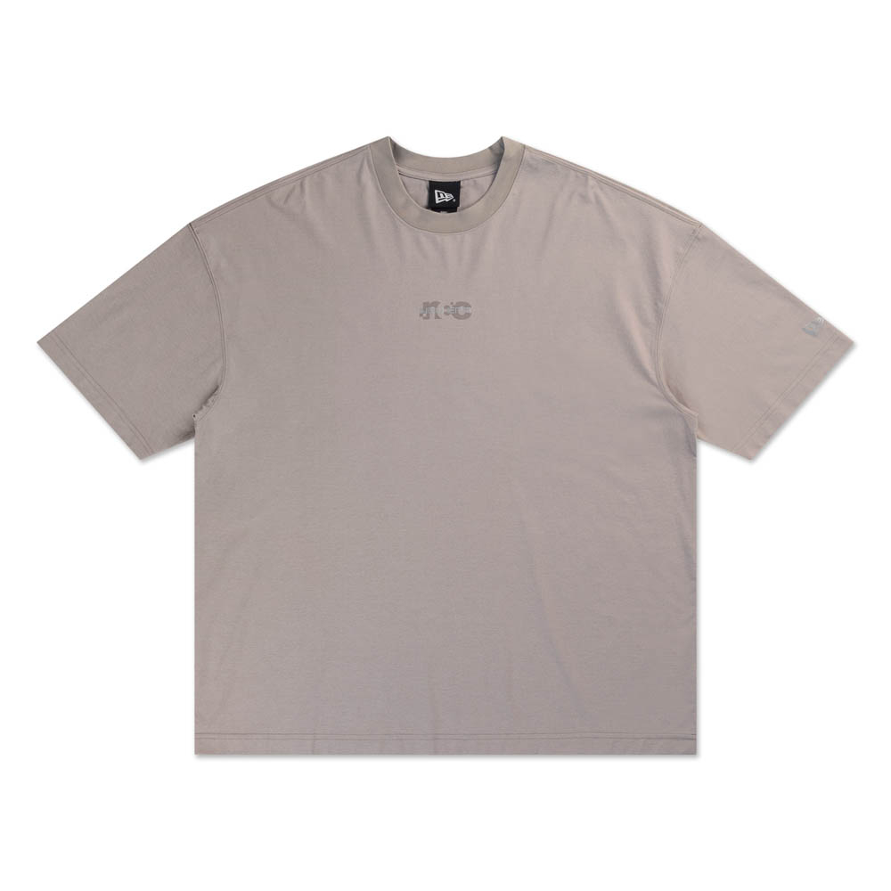 NEW ERA 男女 寬版短袖上衣 URBAN CORE NEW ERA 石灰 NE14891455
