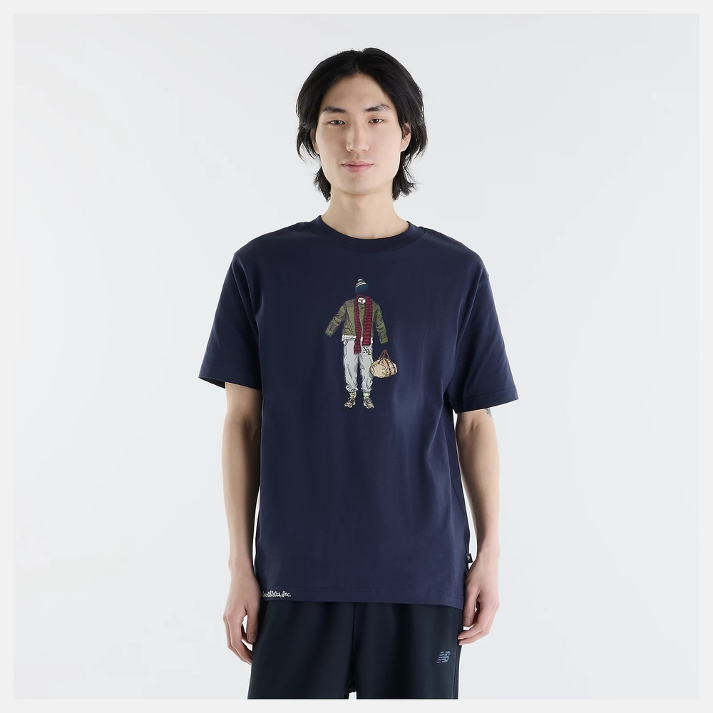 New Balance 紐巴倫 Varsity Gym 男 短袖上衣 MT6275EODNT-F