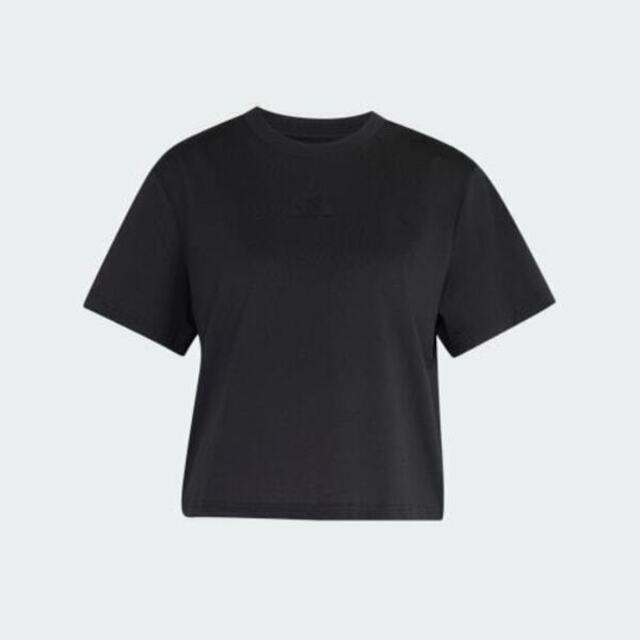 adidas 愛迪達 Adidas 愛迪達 W Motion G T KQ9858 女 T恤 運動上衣 休閒短袖 吸濕排汗 黑