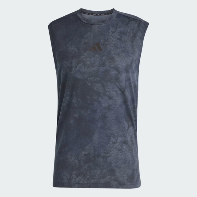 adidas 愛迪達 Adidas 愛迪達 Power Aop Tank JP4139 男 背心 運動背心 無袖 吸濕排汗 深灰