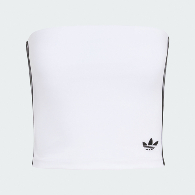 adidas 愛迪達 Adidas 愛迪達 3s Tube Top KD6235 女 平口上衣 白 亞版 緊身 單品 穿搭